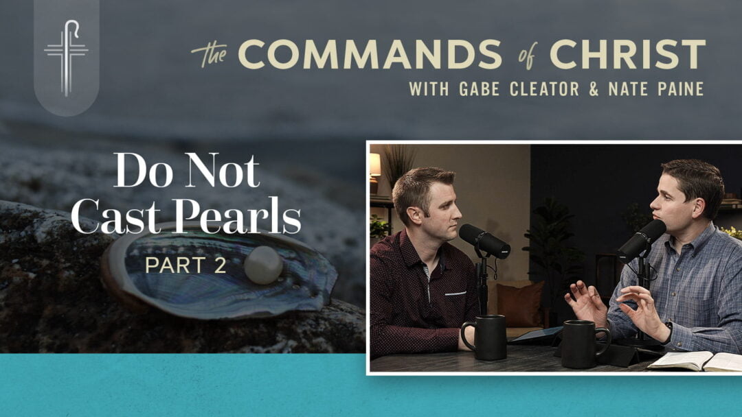 Do Not Cast Pearls — Part 2