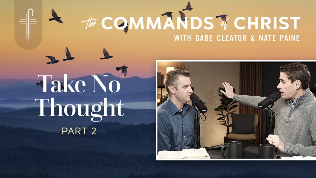 Take No Thought: Part 2
