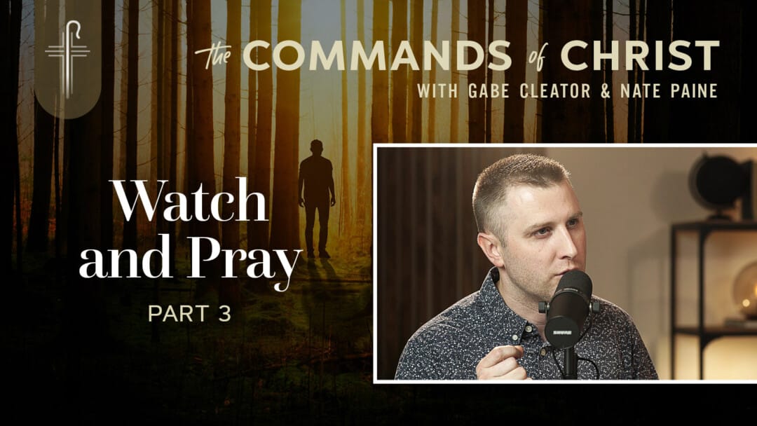 Watch and Pray: Part 3