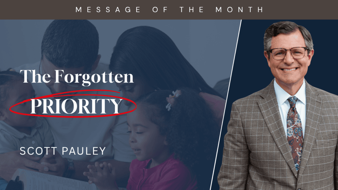 The Forgotten Priority