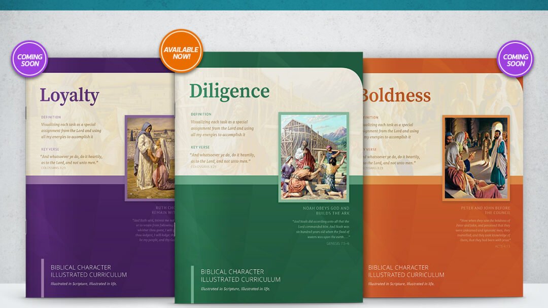 New Biblical Character Illustrated Curriculum Available!